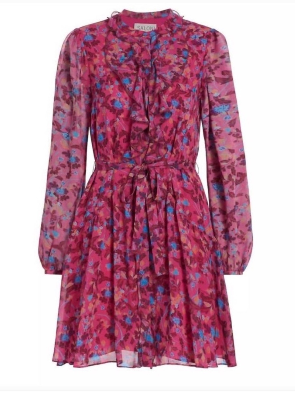 Saloni Tilly ruffle dress